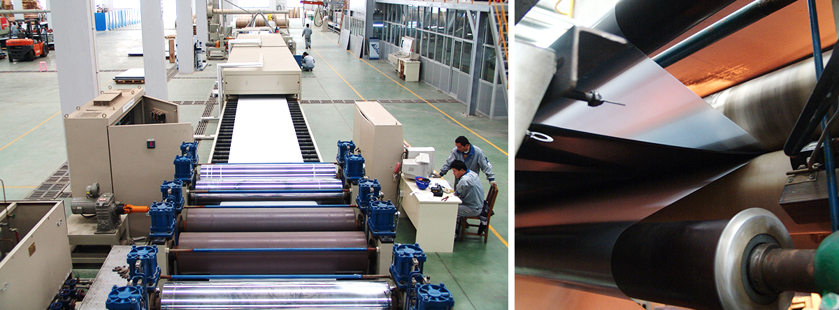 Aluminum veneer production line